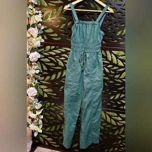 ✅NWT Universal Thread Elegant Green Jumpsuit, Women's XS